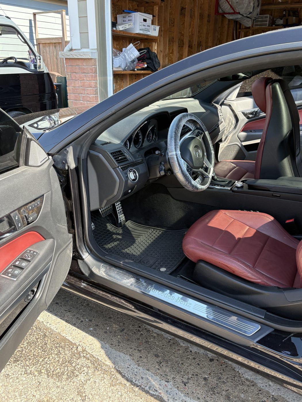 Mercedes E-Class detailed interior